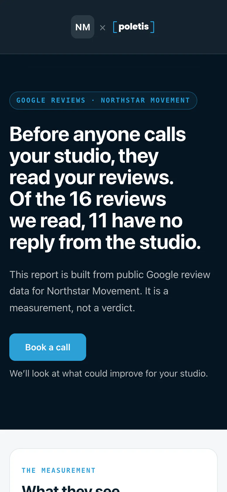 Google reviews